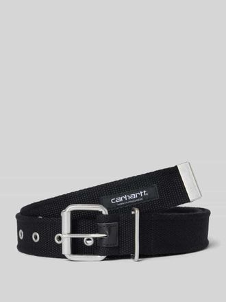 Carhartt Work in Progress G&uuml;rtel mit Label-Detail in Black, Gr&ouml;&szlig;e 1