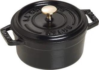 Staub Cast Iron 0.25-qt Mini Round Cocotte