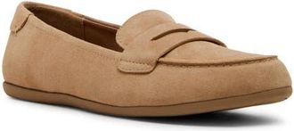 Blondo Felisha Waterproof Loafer in Almond Suede at Nordstrom, Size 7.5