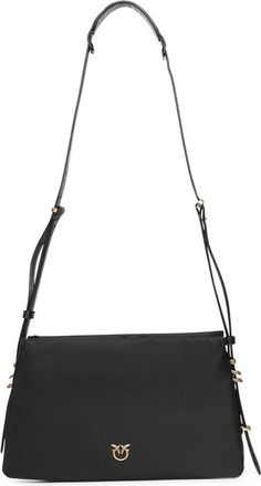 Pinko Shoulder Bags - Dames - Schoudertassen - Zwart - ONE Size - Leer - Tassen