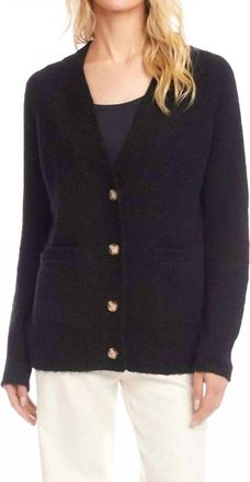 Karen Kane Cardigan Sweater In Black