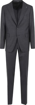 Tagliatore Completo due pezzi con revers classici - Grigio