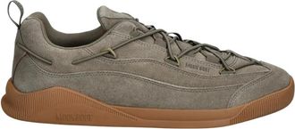 Moon Boot Moonlight Suede Sneakers - Heren - Schoenen - Groen - Maat: 43 EU Su&egrave;de