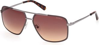Guess GU00167 09F Mens Sunglasses Gunmetal Size 60