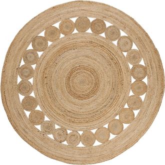 Safavieh Alfombra yute naturale 183 x 183 cm