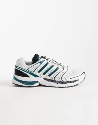 adidas Originals Adistar Control 5 - Sneakers bianche e blu ottanio-Bianco