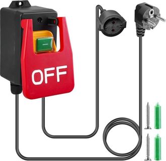 OEM Interruptor Monof&aacute;sico De 250 V Con Interruptor De Encendido/apagado, Interruptor De Seguridad Electromagn&eacute;tico Y Toma De Corriente De Tensi&oacute;n Cero