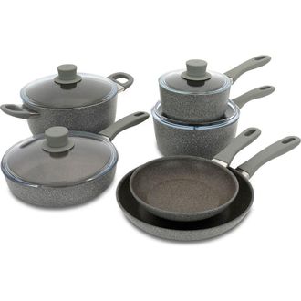 Zwilling Parma Plus 10-Piece Nonstick Cookware Set in Grey at Nordstrom