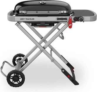 Weber Traveler Barbacoa Carro Gas Negro, Gris 3800 W