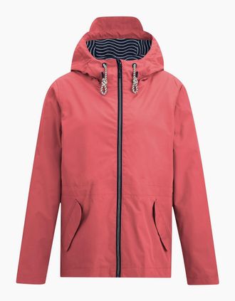 Regatta Womens Regatta Womens/Ladies Bayletta Grid Distress Waterproof Jacket - Red - Size: 10
