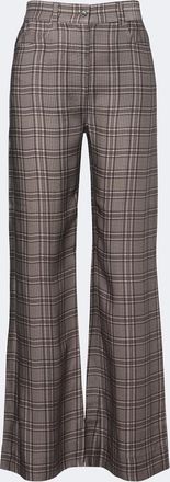 Acne Studios Checked wide-leg pants