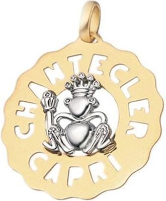CHANTECLER Kikkerprins Charme Hanger - Dames - Sieraden - Geel - ONE Size - Accessoires