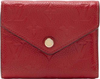 Louis Vuitton Monogram Empreinte Victorine Wallet (Authentic Pre-Loved)