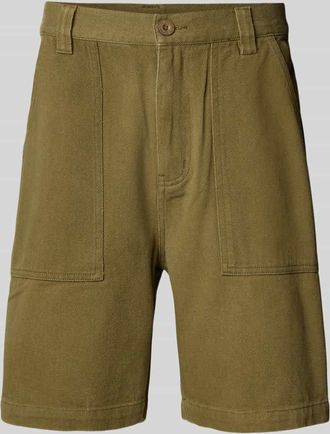Santa Cruz Jeansshorts mit Eingrifftaschen in Khaki, Gr&ouml;&szlig;e 28