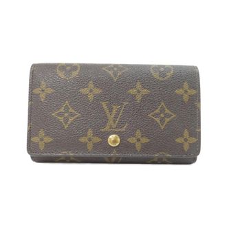 Louis Vuitton Brown Coated Canvas Wallet (Bi-Fold) (Pre-Owned)