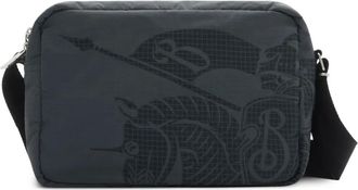 Burberry Borsa messenger Windbreaker - Grigio