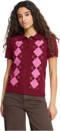 Ichi Maglieria - - Knitwear - Donna - Rosso - XS