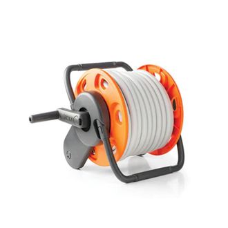 No Brand No Brand - Carrete Met&aacute;lico Para Manguera De Jard&iacute;n Completo Con Manguera De 15 M Baby Plus