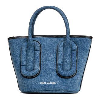 Marc Jacobs Handbags, female, Blue, Size: ONE SIZE Pop J Tote Bag