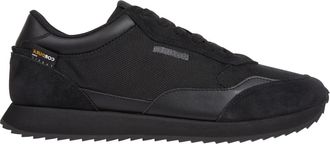 Tommy Hilfiger Zwarte Sneakers Cordura Winterstof - Heren - Sneakers - Zwart - 45 EU - Schoenen