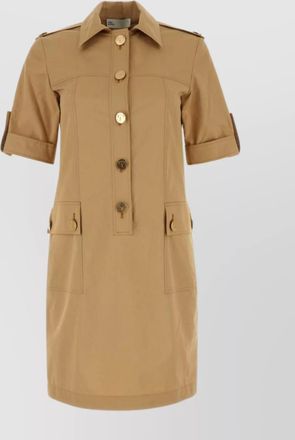 Tory Burch utility-inspired cotton shirt dress