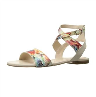 Cole Haan Womens Fenley Sandal In Sandshell/floral Print