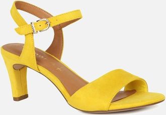 Tamaris Tamaris Womens Freesia Womens Sandals - Yellow - Size: 6