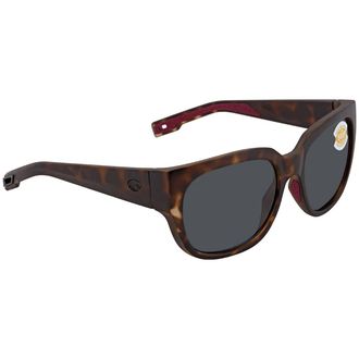 Costa Waterwoman Polarized Gray 580P Square Sunglasses WTW 249 OGP