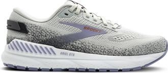 Brooks Womens Ariel Gts 24 Running Shoes In Mercury/ebony/sweet Lavender