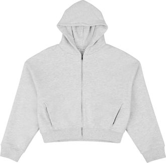 Entire studios Eternal Zip Hoodie - Heren - Vesten met rits - Grijs - XS - Katoen - Hoodies & sweatvesten