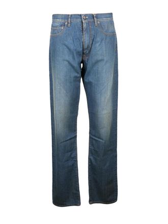Maison Margiela Blue Cotton Comfort Jeans