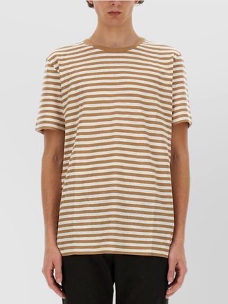 HUGO BOSS striped crew neck t-shirt