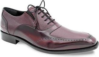 Mezlan Brogue Apron Toe Oxford in Burgundy at Nordstrom Rack, Size 11.5