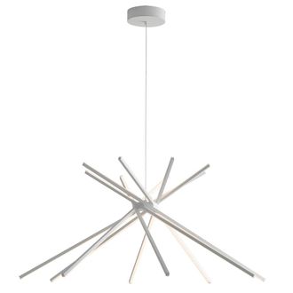 Keria L&aacute;mpara de techo en aluminio blanco 56w 4000k (luz natural)