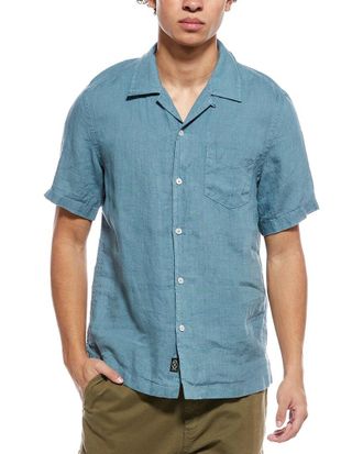Todd Snyder Todd Snyder Linen Camp Collar Shirt