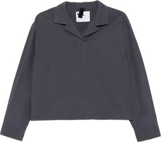 Margaret Howell Zijden blouse - Blauw