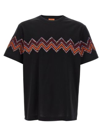 Missoni Zick Zag Jacquard T -Shirt
