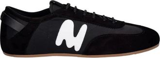 Msgm Super Platte Su&egrave;de Sneakers - Heren - Sneakers - Zwart - 45 EU - Su&egrave;de - Schoenen