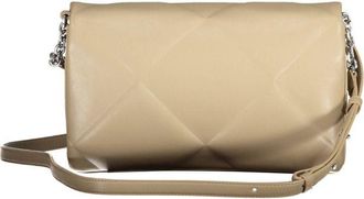 Calvin Klein Synthetic Shoulder Bag - Beige
