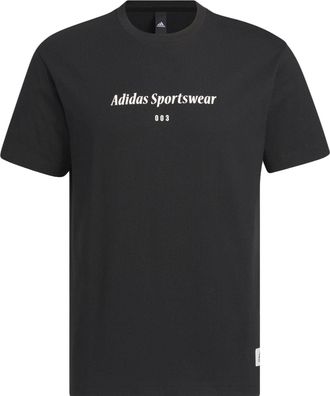 adidas Sportswear Lounge Graphic T-shirt Black IP4991