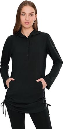 Columbia PFG Castback Coverup Womens Clothing Black : 2XL, Polyester