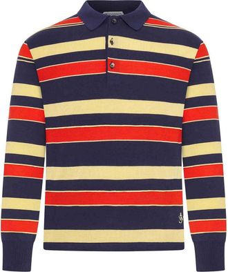 J.W.Anderson J. W. Anderson Striped Knitted Rugby Polo