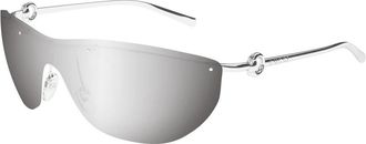 Gucci Zonnebril - Dames - Zonnebrillen - Grijs - ONE Size - Accessoires
