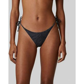 Lords of Harlech Crochet Paisley Womens Bikini Bottom in Crochet Paisley Caviar at Nordstrom, Size Xxx-Large