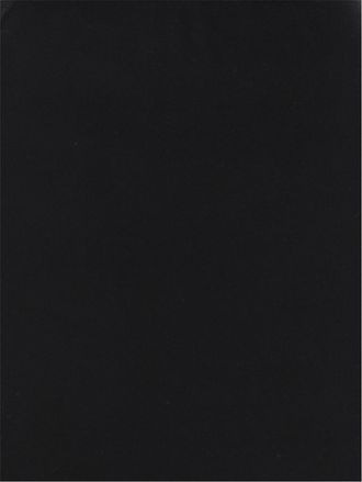 Saint Laurent Womens Wool Blend Pencil Skirt Black