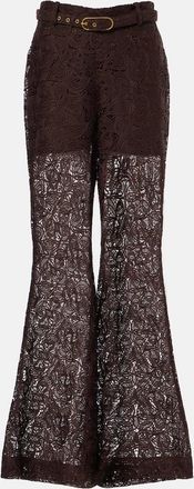 Zimmermann Lace flared pants