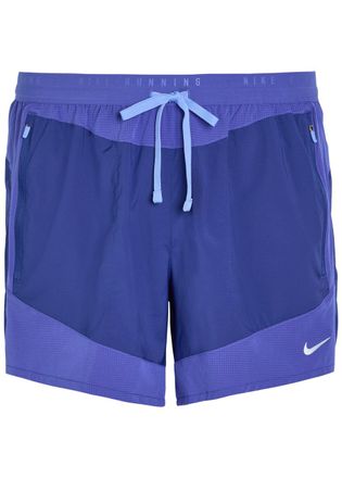 Nike Stride Dri-fit 5 Panelled Running Shorts - Blue - XL
