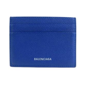 Balenciaga Vintage, unisex, Blauw, ONE Size, Leer, Pre-owned Leren Portemonnee
