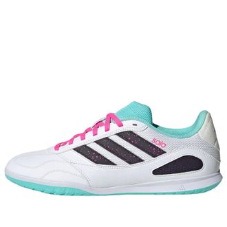 adidas Super Sala Competition 3 Indoor Cloud White Aurora Black Flash Aqua JR5397