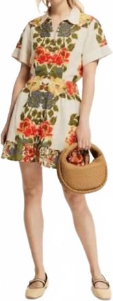 Cleobella Sadie Floral Dress In White